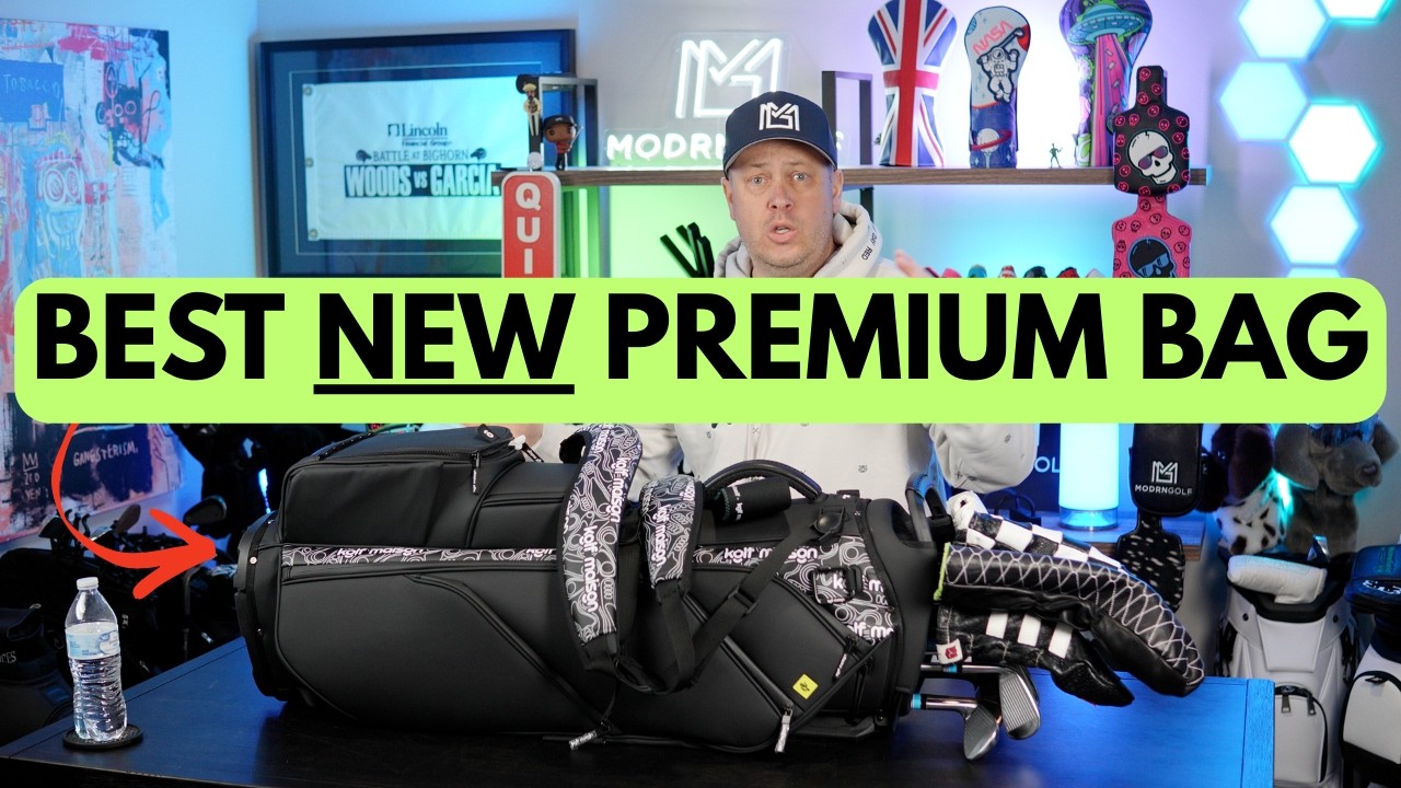 Best new premium bag - the Kolf Maison stand bag // Kolf Masion review