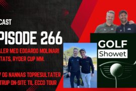 Vi taler med Edoardo Molinari om statistik, Ryder Cup mm. - Skov og Nanna i top-5