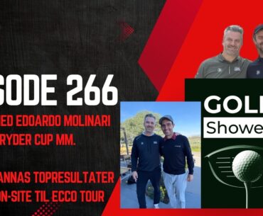 Vi taler med Edoardo Molinari om statistik, Ryder Cup mm. - Skov og Nanna i top-5