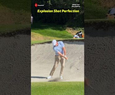 와 미쳤다…이걸 넣네?!🔥#RoryMcilroy #벙커샷 #PGA