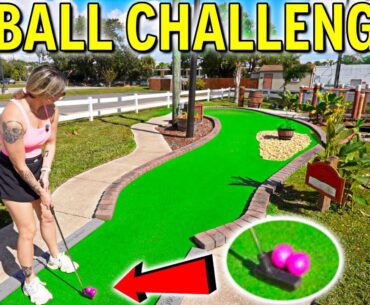 The Pirate's Cove 2 Ball Mini Golf Challenge!