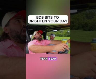BDS Brightens Anyone's Day ☀️ @Bobdoessports #golf #bds #shorts
