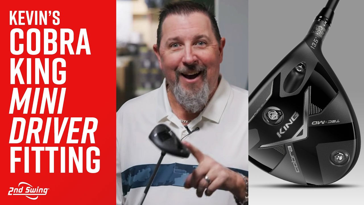 Kevin’s COBRA KING MINI DRIVER FITTING Kevin's COBRA KING MINI DRIVER FITTING