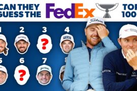 Can they name ALL 100 players in last year's FedExCup standings?! With Ben Griffin & Ryan Gerard