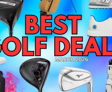 THE HOTTEST BEST GOLF DEALS FOR MARCH // BEST GOLF BARGAINS #golfsales #golfbargains