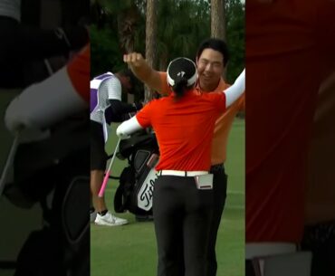 TOO EASY for Thitikul from the bunker ⛳