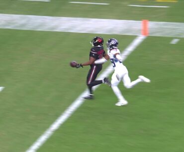 Demercado Fumbles on the goal line