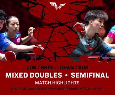 Lim/Shin vs Chan/Kim | XD SF | #WTTSingapore2026