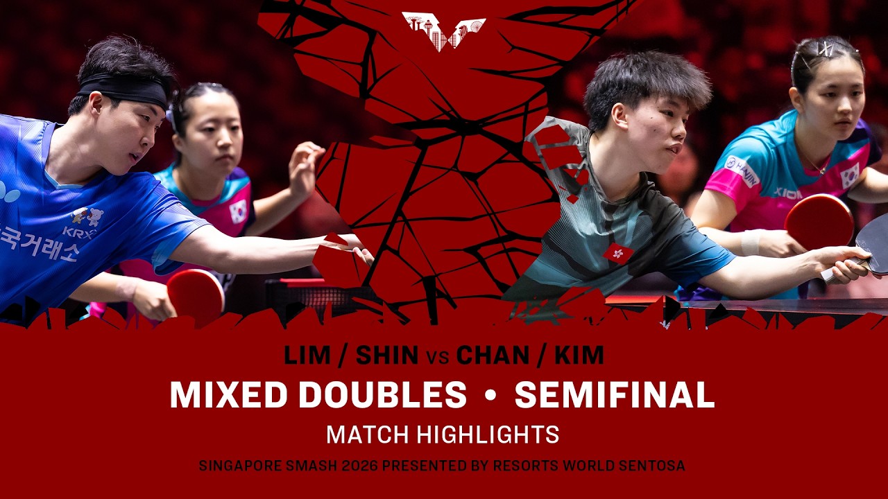 Lim/Shin vs Chan/Kim | XD SF | #WTTSingapore2026 Lim/Shin vs Chan/Kim | XD SF | #WTTSingapore2026