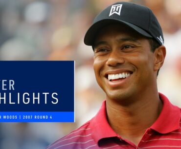 Tiger Woods All Shots | Round 4 | 2007 PGA Championship