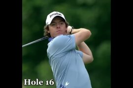 The final 5 holes from Rory Mcilroy's 2011 US Open victory!  #golf #pga #usopen #fyp #rory #foryou