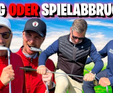 SIEG ODER SPIELABBRUCH beim Golf Match in Almenland - Pro‘s vs  Manager Teil 2 🏌️⛳️🏆
