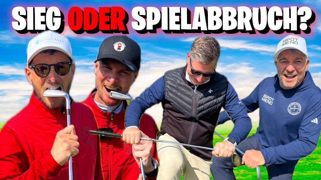 SIEG ODER SPIELABBRUCH beim Golf Match in Almenland - Pro‘s vs  Manager Teil 2 🏌️⛳️🏆