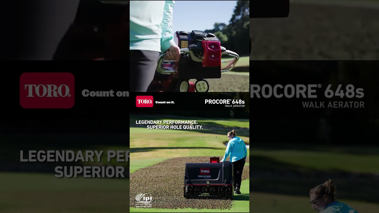 Toro ProCore 648s Walk Behind Aerator #Toro  #Procore648s #AerationEquipment #IPI