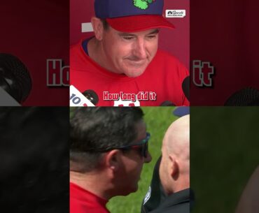 "Yeah, ask my family." 😂 #phillies #mlb #baseball