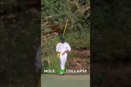 Jordan Spieth's worst hole in Masters history #pga #golf #shorts
