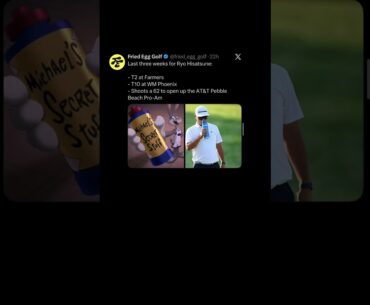 Ryo Hisatsune PGA Tour 2026 | #pebblebeach #progolf #zachriddlegolf #golf