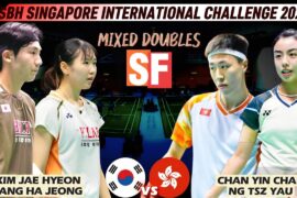 Kim Jae Hyeon/Jang Ha Jeong (KOR) vs Chan Yin Chak/Ng Tsz Yau (HKG) | SF Badminton Singapore IC 2026
