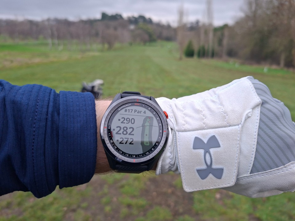 I tested the Garmin Approach S62 out on the course to see what it can do
