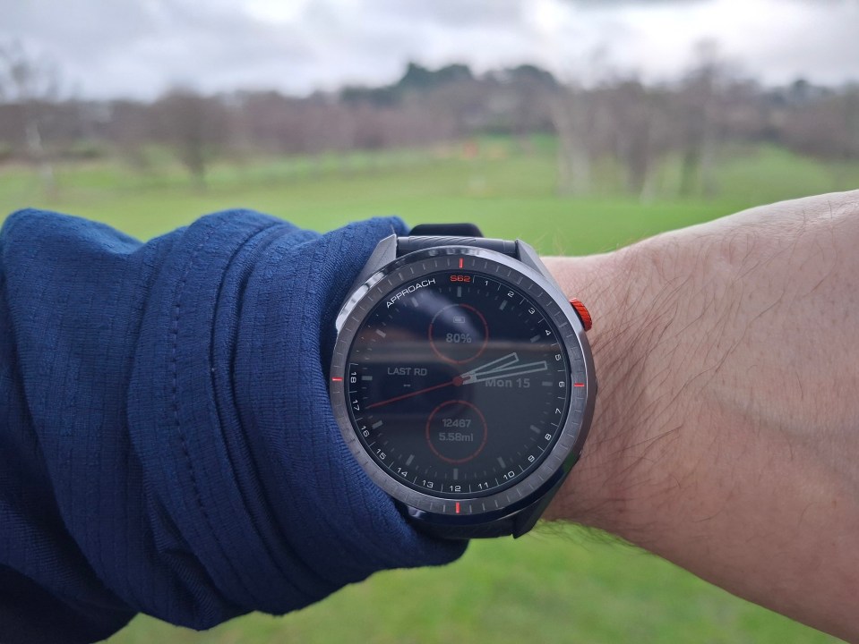 It doubles up as a fitness wearable and a GPS golf watch