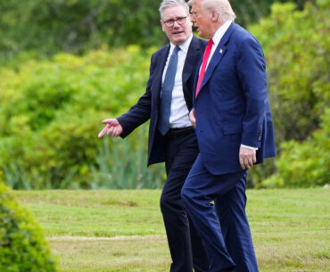 UK's Starmer discussed Ukraine in call with Trump, British government says