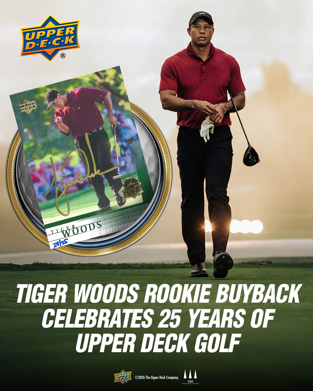 Tiger Woods / Upper Deck