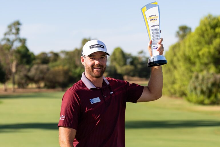 Barron breaks through at Webex Players Series Murray River in honour of Jarrod Lyle - News