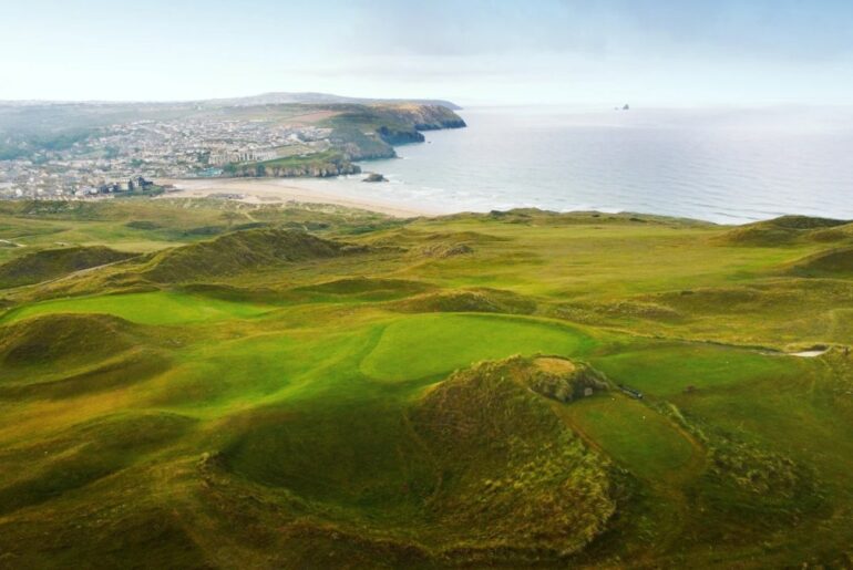 Mining shaft opens up at golf course after Storm Chandra