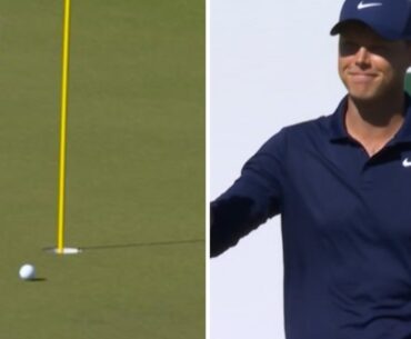 Cam Davis almosts records rare hole in on Par 4, reaction, what happened, Phoenix Open leaderboard, tee times, scores, PGA Tour, news