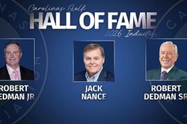Dedmans, Nance selected to Carolinas Golf Hall of Fame