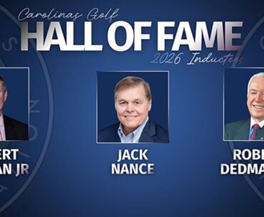Dedmans, Nance selected to Carolinas Golf Hall of Fame
