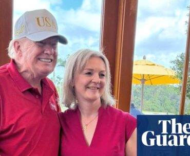 ‘Right about everything’: Liz Truss tweets photo of meeting with Trump | Liz Truss