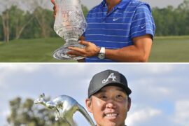 16 years apart. 2010 Shell Houston Open - LIV Golf Adelaide
