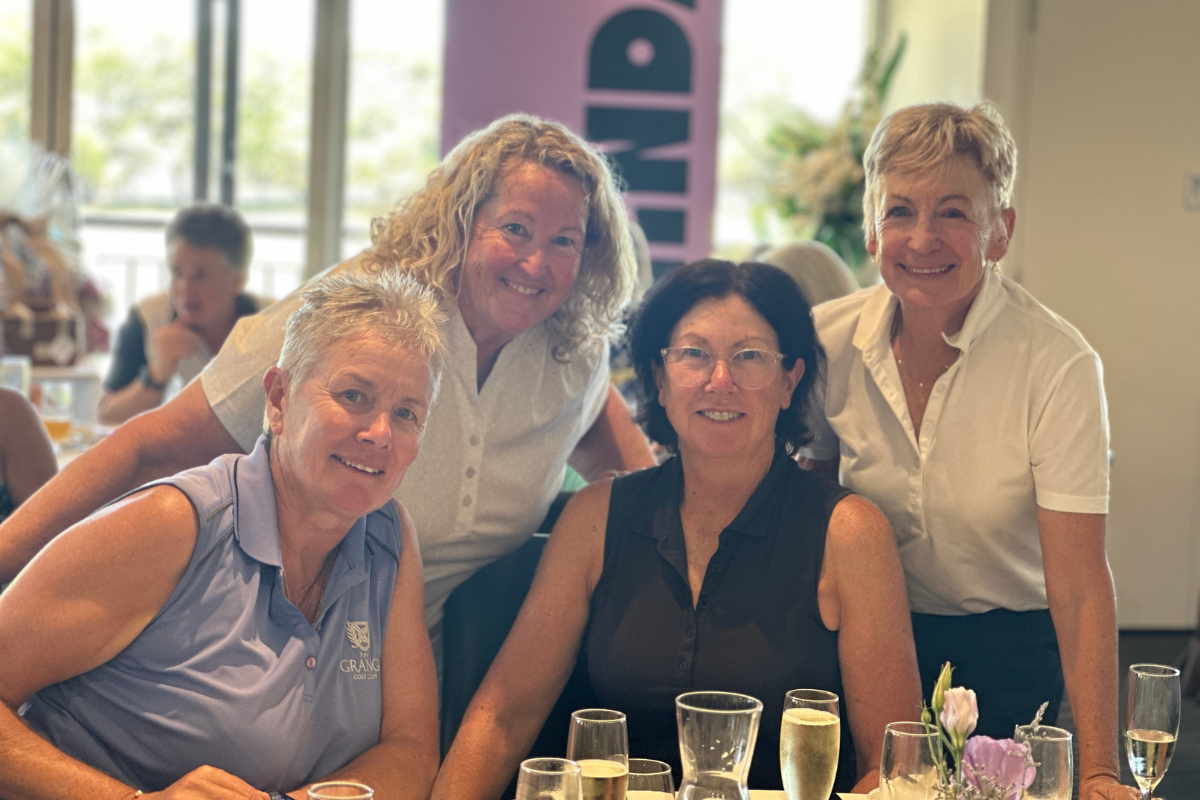 Ann Schaefer, Julie Brown, Tracey Moody and Annette Schaefer