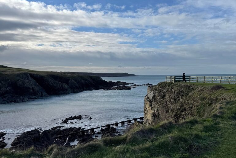 Nefyn golf club in north Wales.