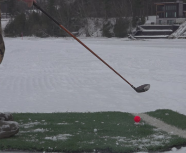 Ice golf tournament raises funds for children with cancer