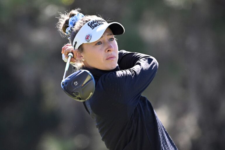 Korda wins LPGA season opener without having to hit a shot on Sunday