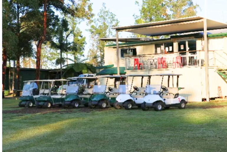 Thieves strike in the early hours to steal 14 golf carts from the same club