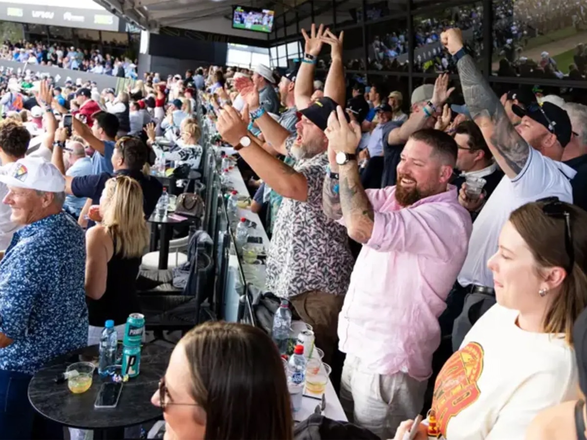Fans at LIV Golf Adelaide in 2024 | Image: LIV Golf