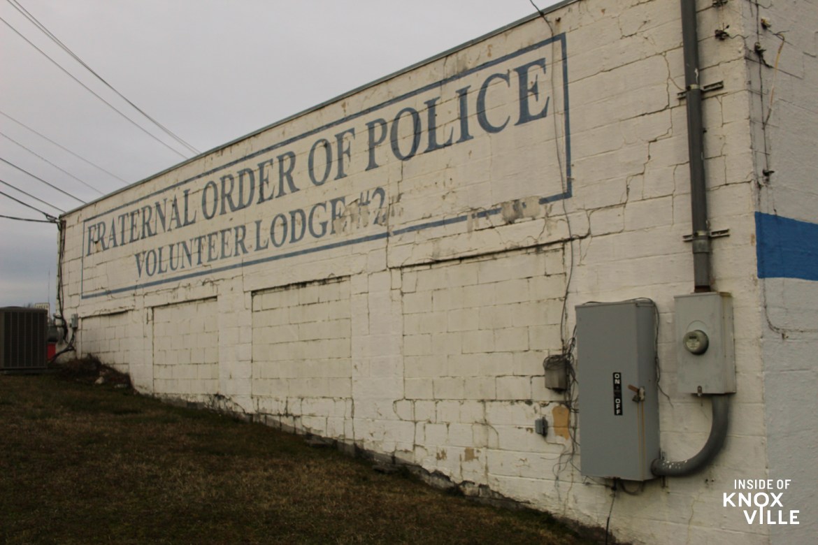 Former Fraternal Order of Police Building, January 2026