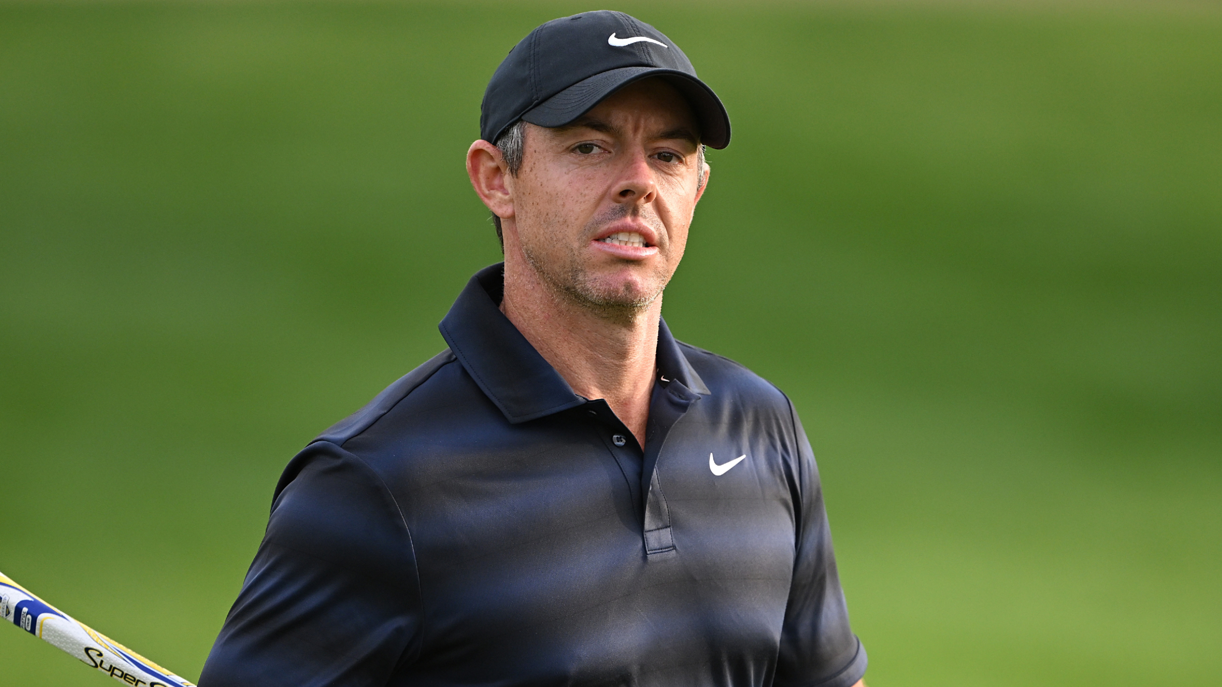 Rory McIlroy at the Hero Dubai Desert Classic