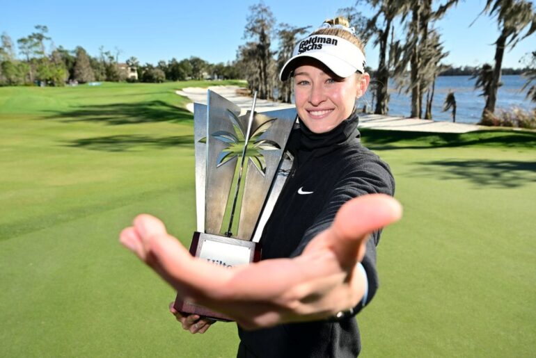 Nelly Korda wins after LPGA controversially reduces TOC to 54 holes