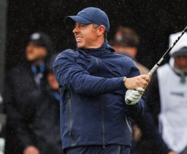 McIlroy embraces wind and rain at Genesis Invitational