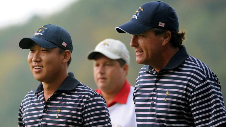 Anthony Kim and Phil Mickelson