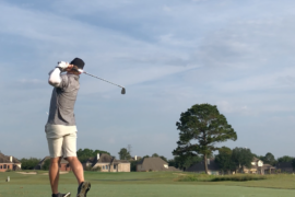 Golfer Geek & Taylormade P7MB High & right of green