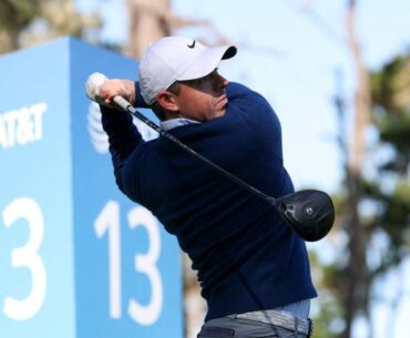 Double-bogey blues for careless Rory McIlroy as Shane Lowry puts on iron play exhibition at Pebble Beach
