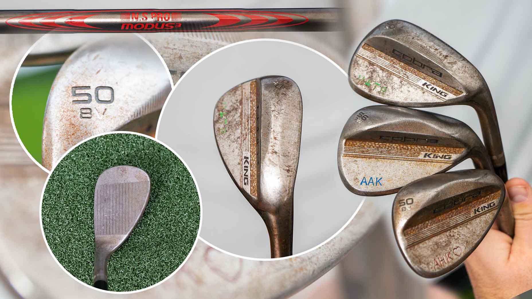 Jake Morrow's Cobra King RAW Wedges - Fully Fit 2026