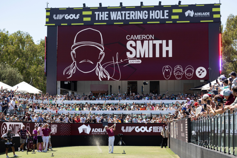 Cam Smith LIV Golf Adelaide