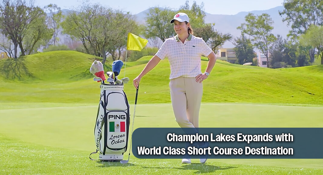 McAllen’s momentum continues with the announcement of an exciting new destination golf course to be developed adjacent to Champion Lakes Golf Course, marking a historic first for the city, the state, and World Golf Hall of Famer Lorena Ochoa. Image: Screengrab from City of McAllen Video