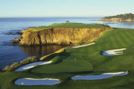 Where is Pebble Beach Golf Links located?